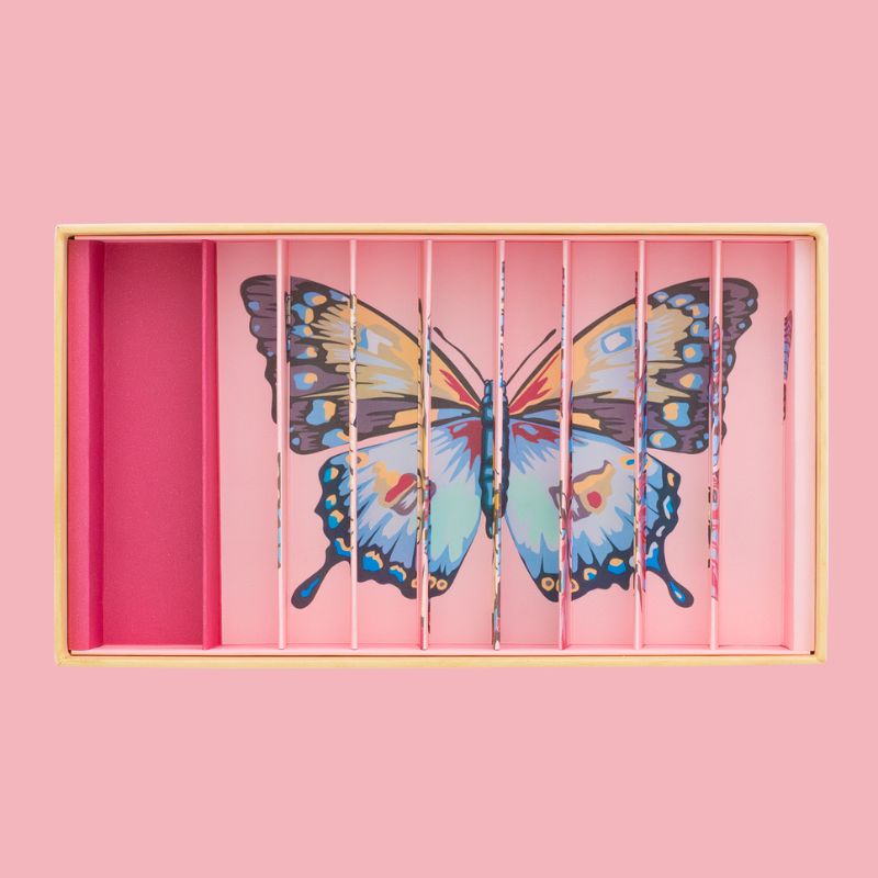 Billes & Co Marbles Butterfly Anamorphic Box