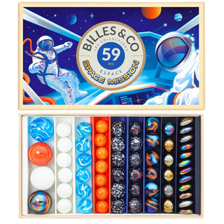 Billes & Co Marbles Space Mission Box