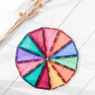 Connetix Magnetic Tiles 202 Piece Pastel Mega Pack