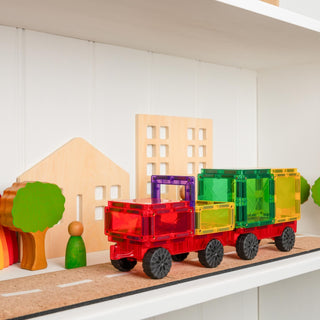 Connetix Magnetic Tiles 24 Piece Rainbow Motion Pack