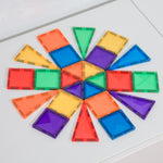 Connetix Tiles - 24 Piece Rainbow Mini Pack