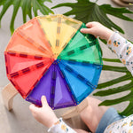 Connetix Tiles - 30 Piece Rainbow Geometry Pack