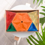 Connetix Tiles - 30 Piece Rainbow Geometry Pack