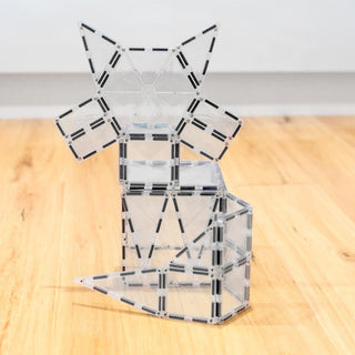 Connetix Magnetic Tiles 34 Piece Clear Starter Pack