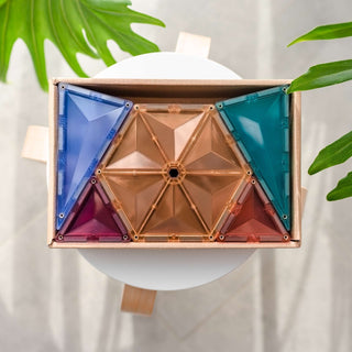Connetix Magnetic Tiles 40 Piece Pastel Geometry Pack