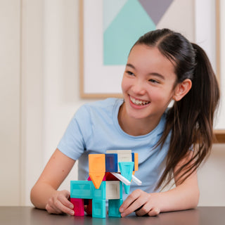 CONNETIX Magnetic Tiles 30 Piece Pro Build-It Animals