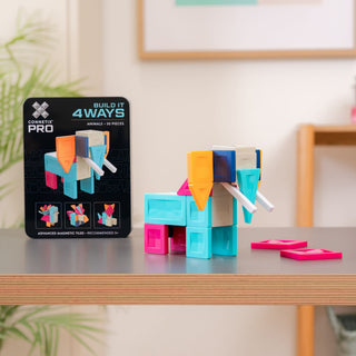 CONNETIX Magnetic Tiles 30 Piece Pro Build-It Animals