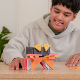 CONNETIX Magnetic Tiles 36 Piece Pro Build-It Creatures Set