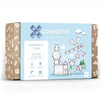 Connetix Tiles - 34 Piece Clear Starter Pack