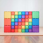 Connetix Tiles - 42 Piece Rainbow Square Pack