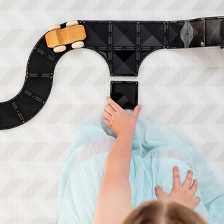 Connetix Magnetic Tiles 48 Piece Roads Creative Pack