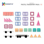 Connetix Tiles - 50 Piece Pastel Transport Pack