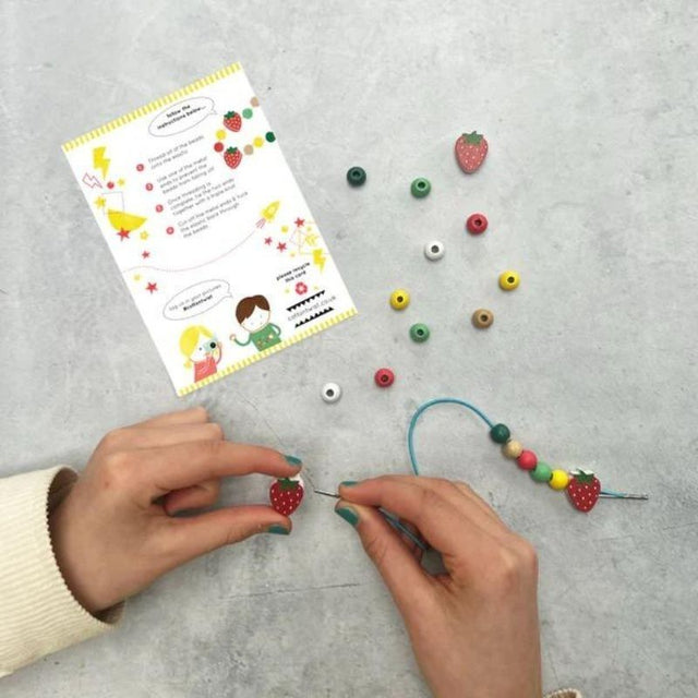 Cotton Twist Make Your Own Strawberry Bracelet