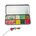 Cotton Twist Bracelet Beading Kit - Strawberry