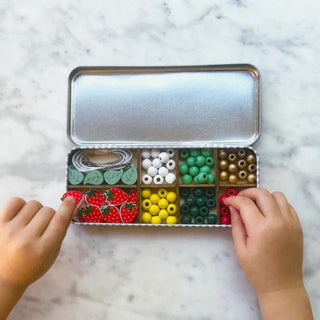 Cotton Twist Bracelet Beading Kit - Strawberry