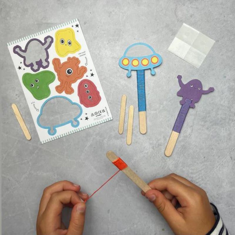 Cotton Twist Make Your Own Monster Space Puppets