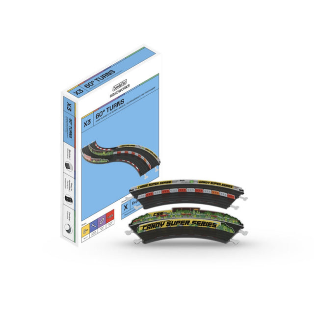 Candylab Roadworks 60 Turn Track Expansion 2-Pack