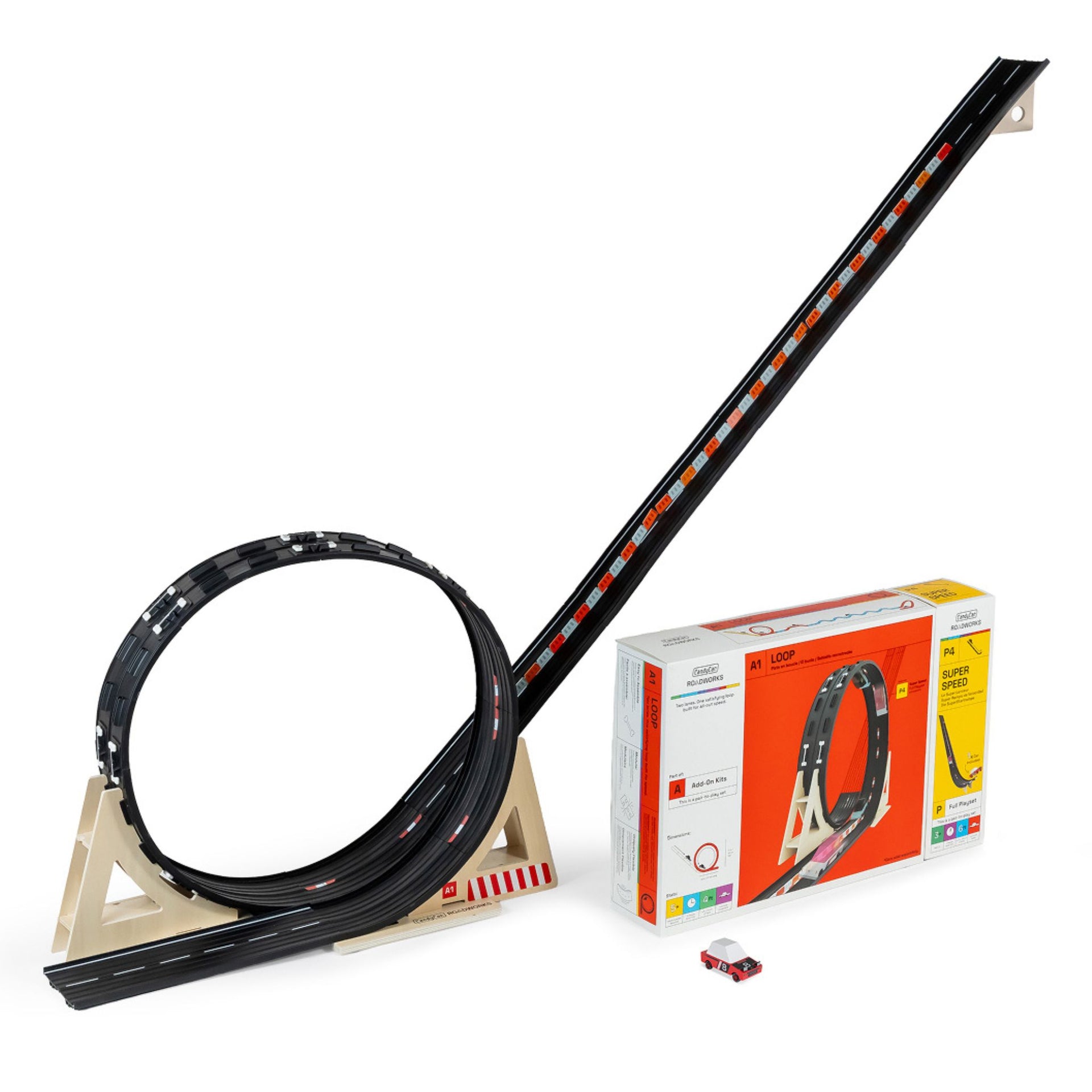 Candylab Roadworks Mega Loop Playset Bundle