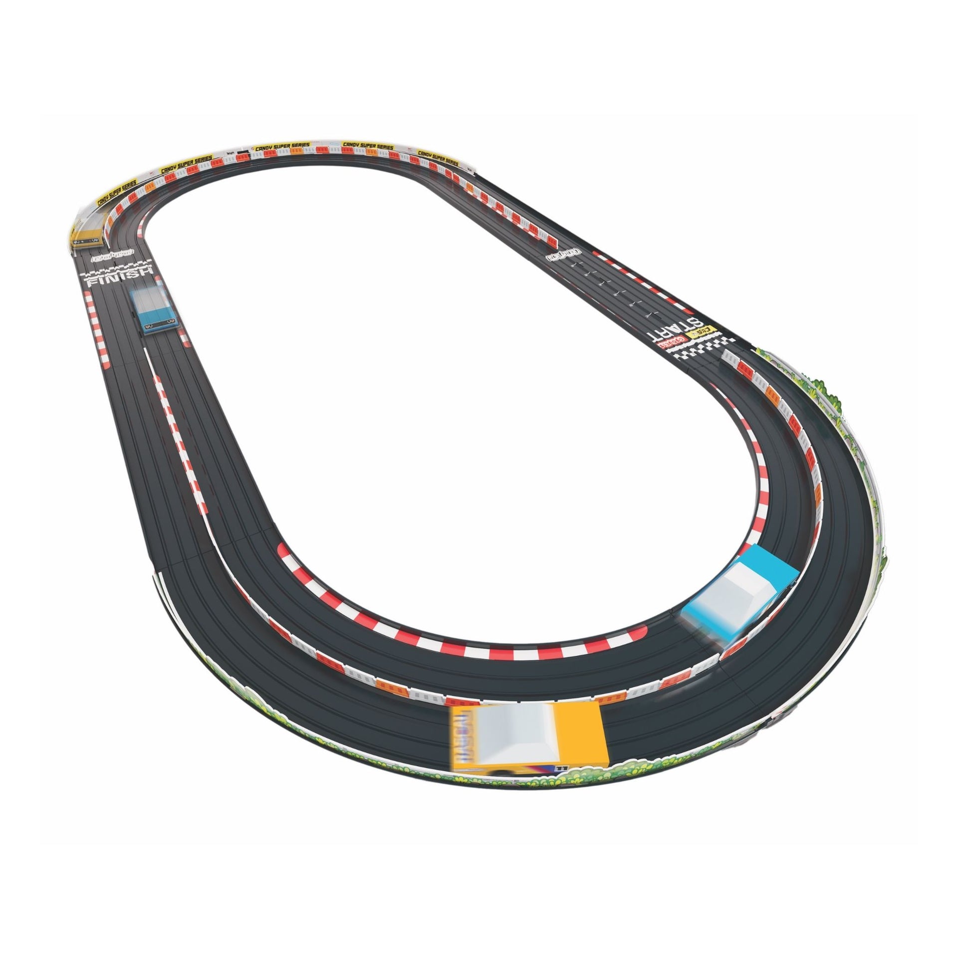 Candylab Roadworks Oval Speedway Playset