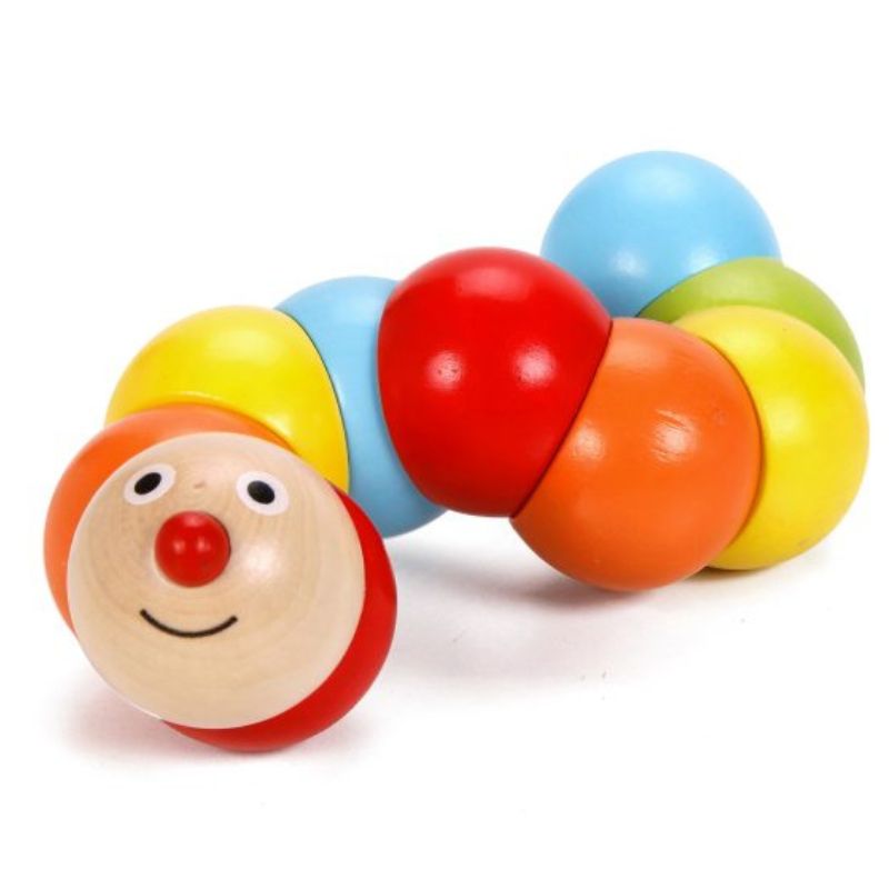 Wooden Caterpillar