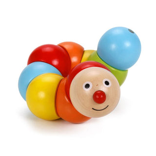 Classic World Wooden Caterpillar Rainbow