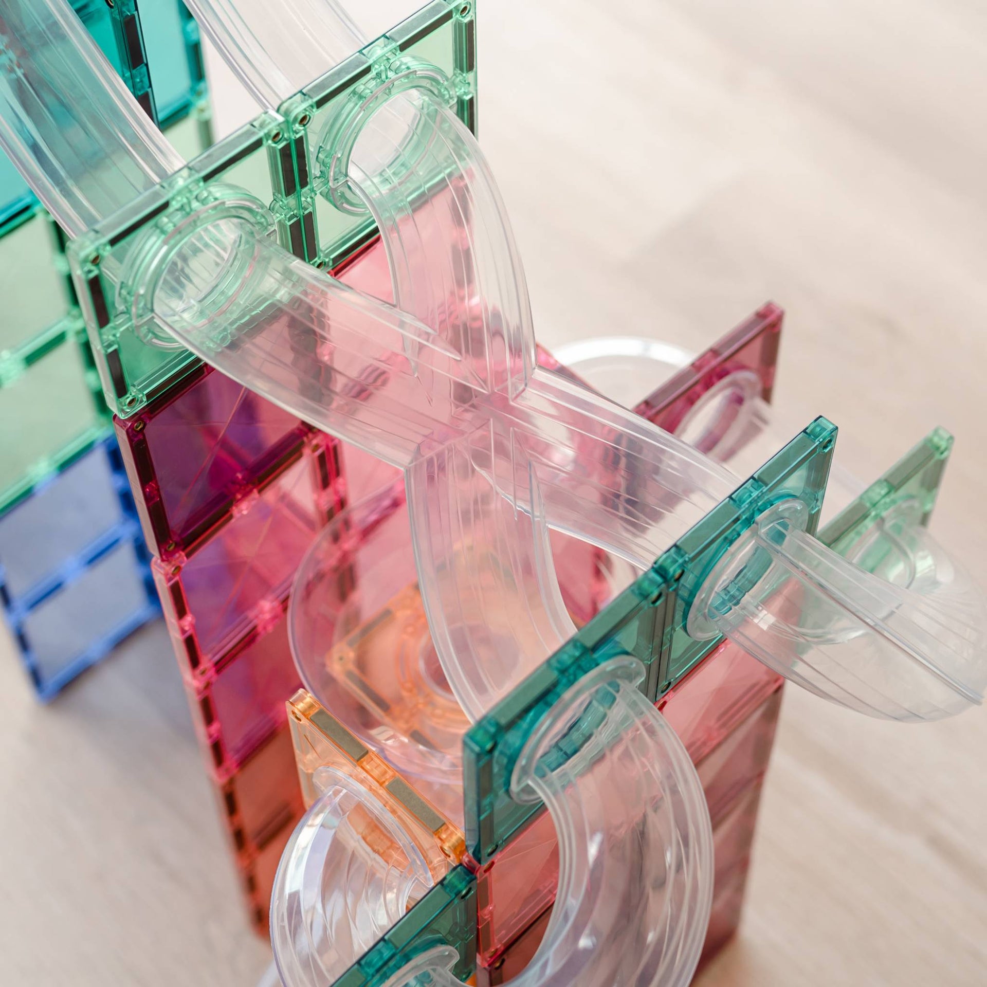 Connetix Pastel Ball Run Bundle