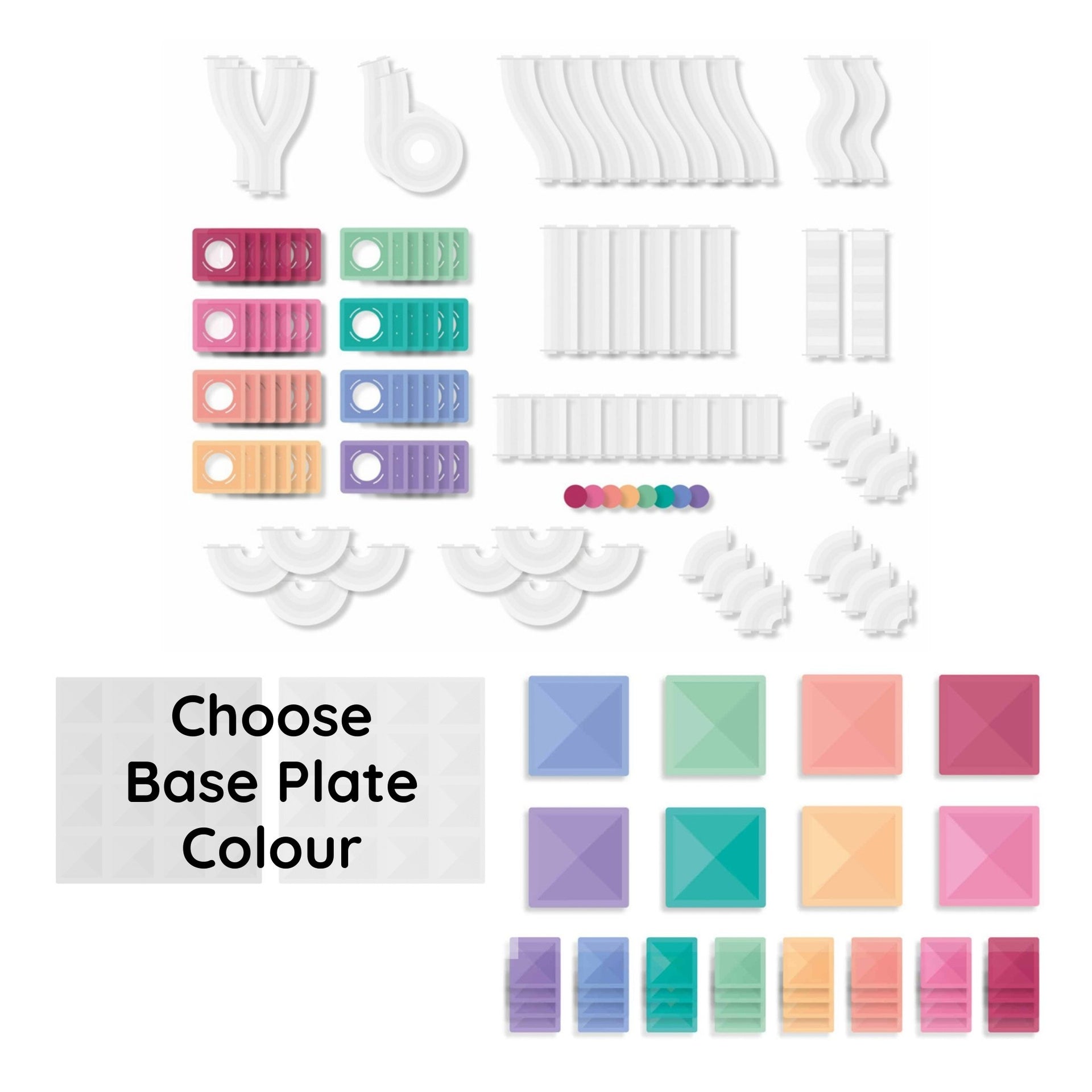 Connetix Pastel Ball Run Bundle