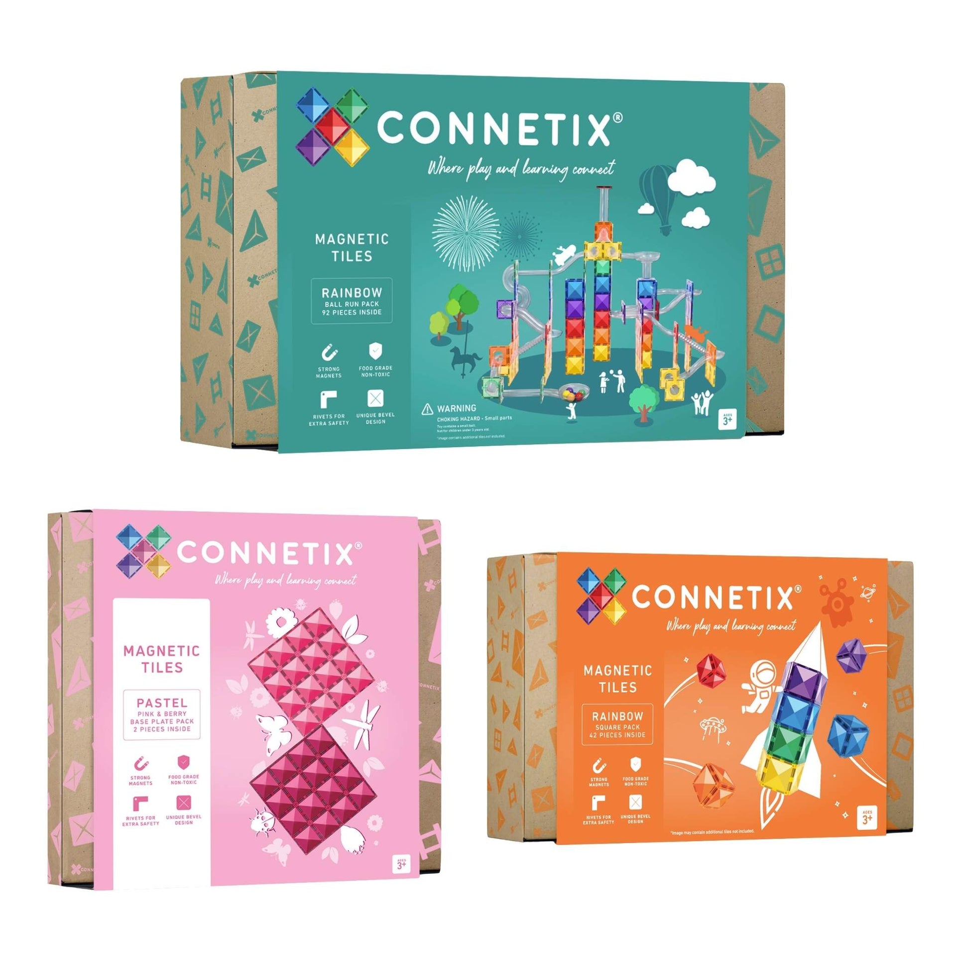 Connetix Rainbow Ball Run Bundle