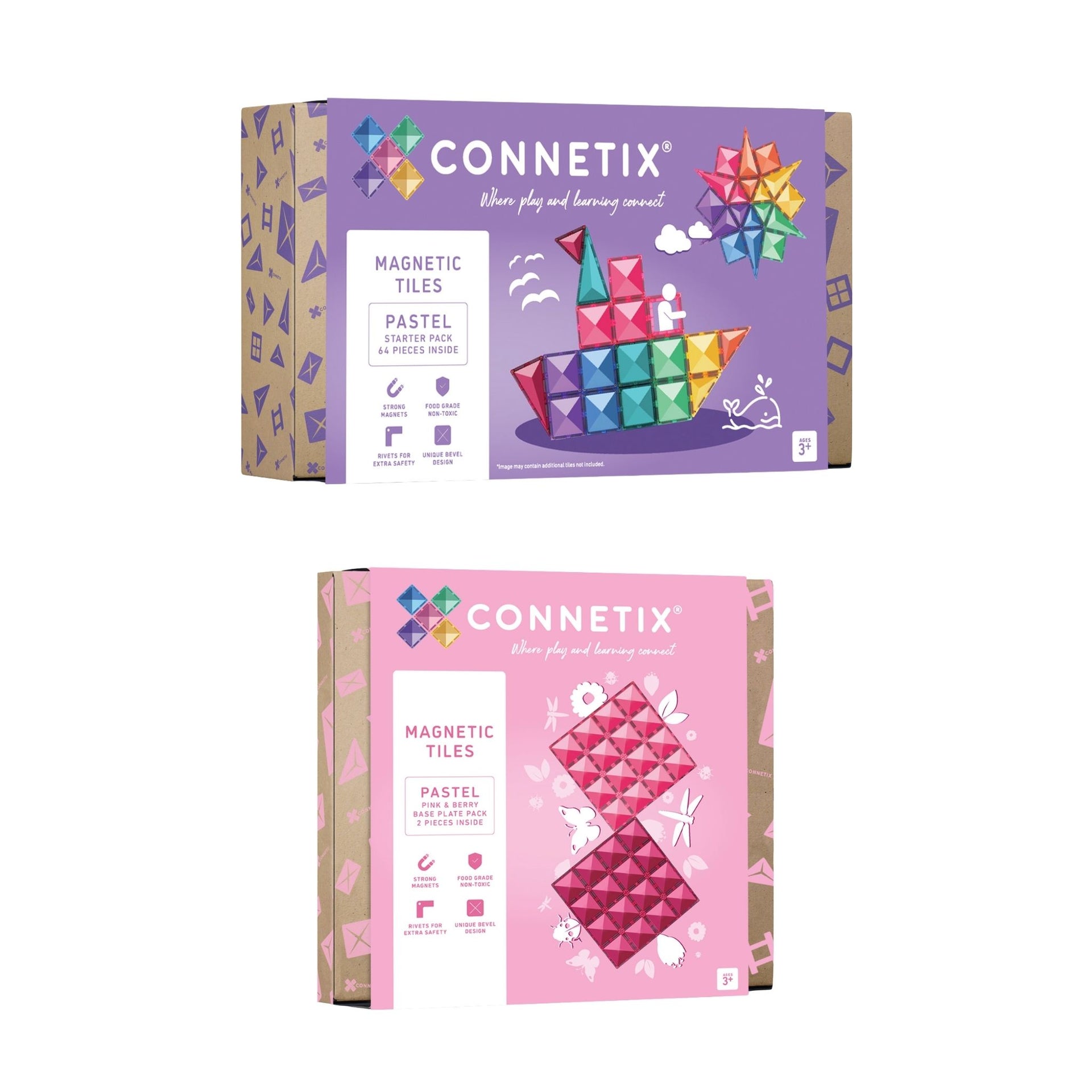 Connetix Ready, Set, Build - Pastel