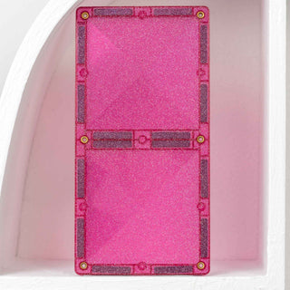 Connetix Magnetic Tiles 56 Piece Glitter Unicorn Pack