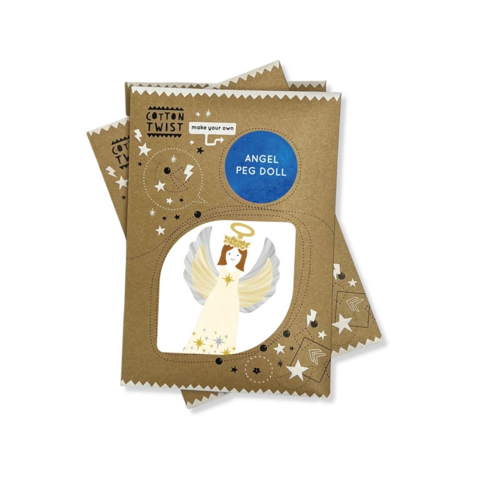 Cotton Twist Make Your Own Angel Peg Doll