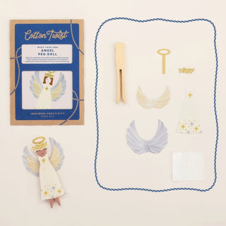 Cotton Twist Make Your Own Angel Peg Doll