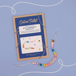 Cotton Twist Friendship Bracelet Kit - BFF