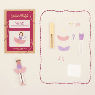 Cotton Twist Make Your Own Ballerina Peg Doll Kit