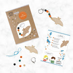 Cotton Twist Make Your Own Halloween Bat Keyring Kit