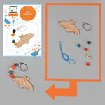 Cotton Twist Make Your Own Halloween Bat Keyring Kit