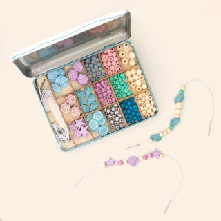 Cotton Twist Bracelet Making Kit - Seashell Treasures