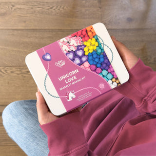 Cotton Twist Bracelet Making Kit - Unicorn Love