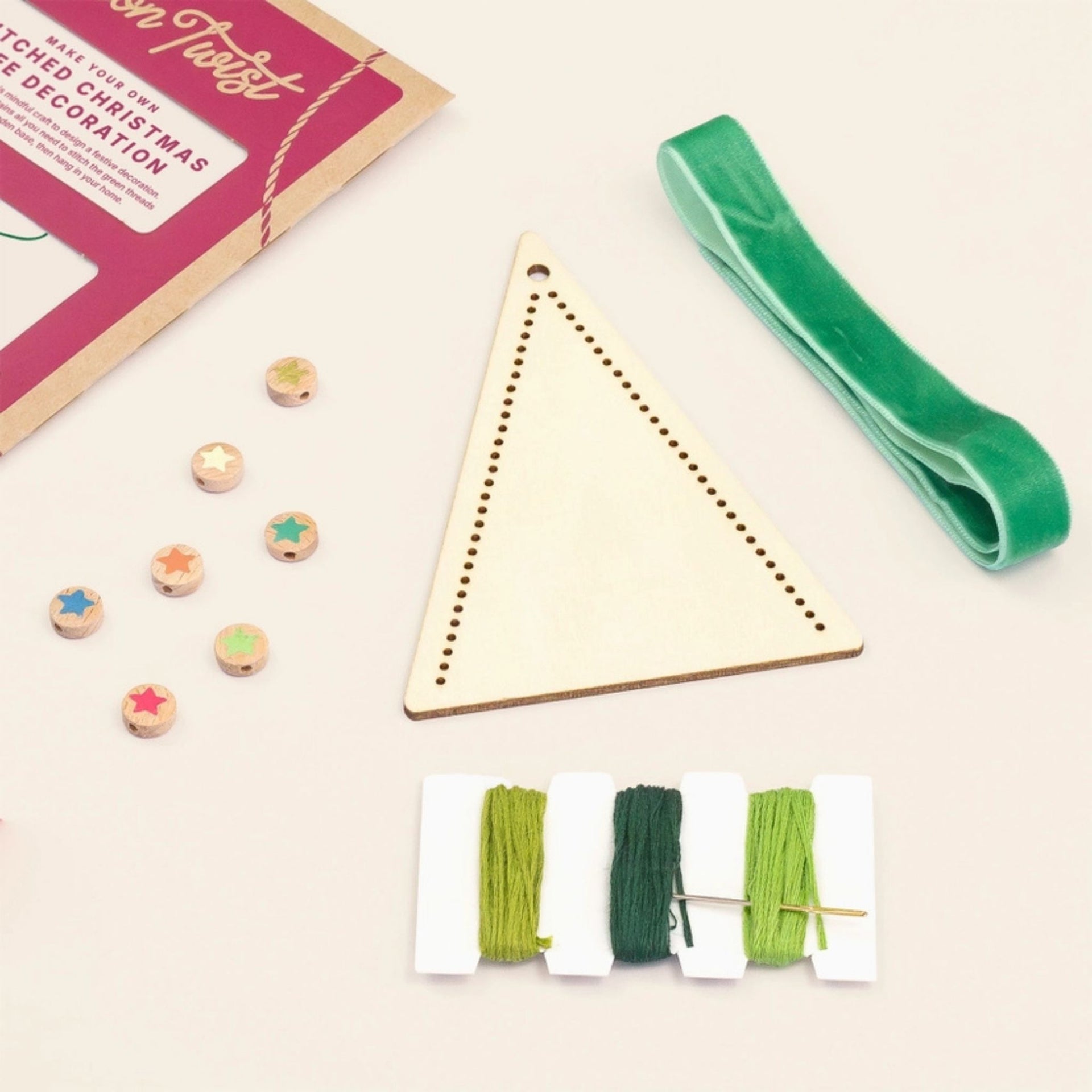 Cotton Twist Make Your Own Stitched Christmas Tree Decoration