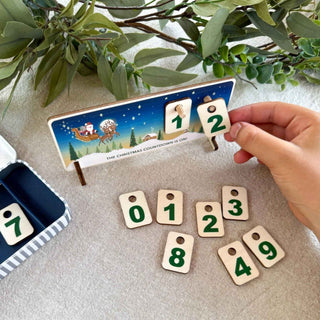 Cotton Twist Christmas Countdown Calendar Chart