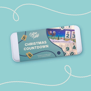 Cotton Twist Christmas Countdown Calendar Chart
