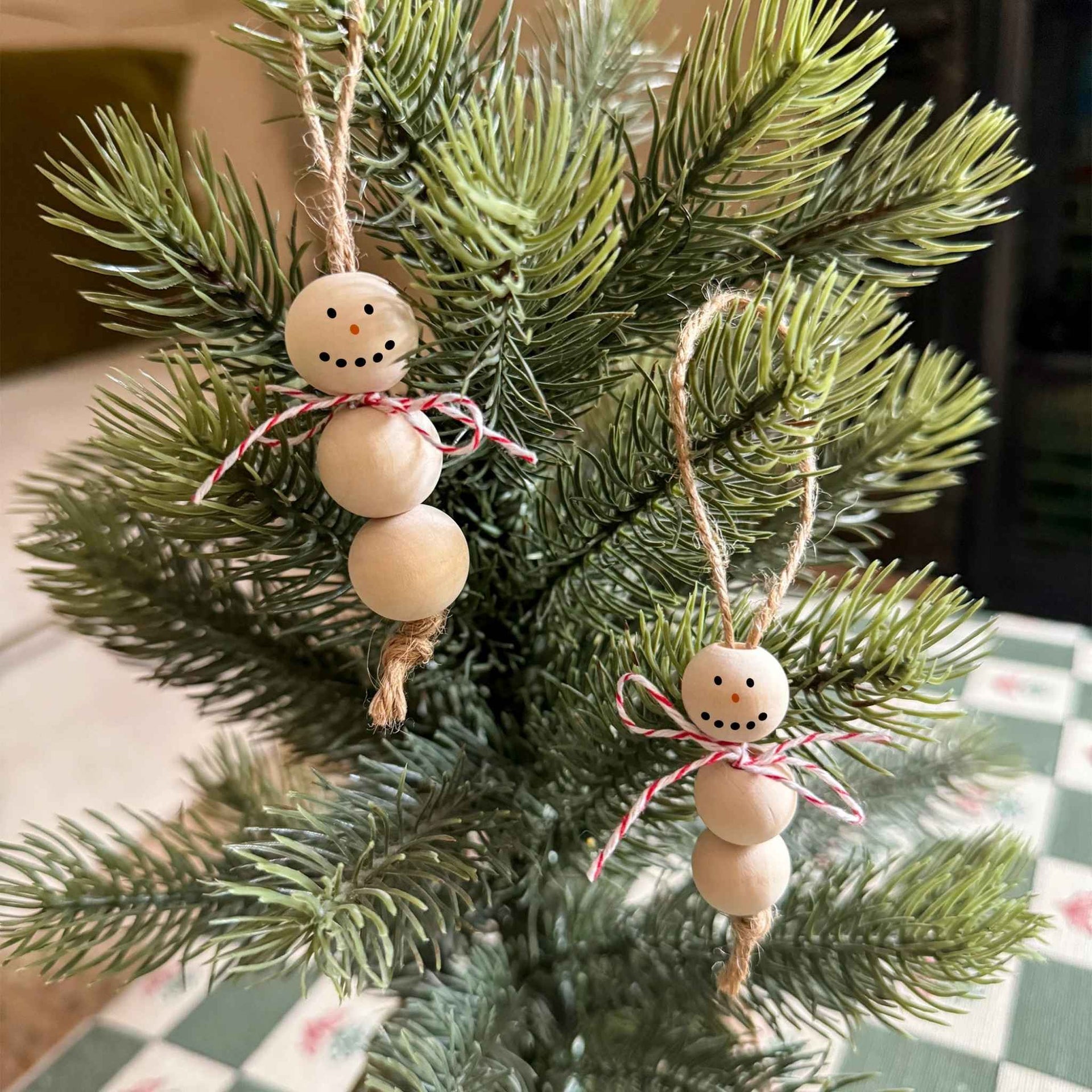 Cotton Twist Make Your Own Christmas Snowman Decorations