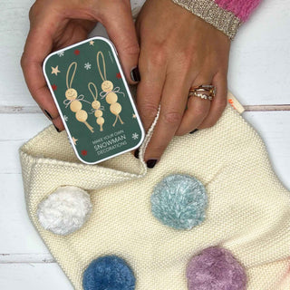 Cotton Twist Make Your Own Christmas Snowman Decorations