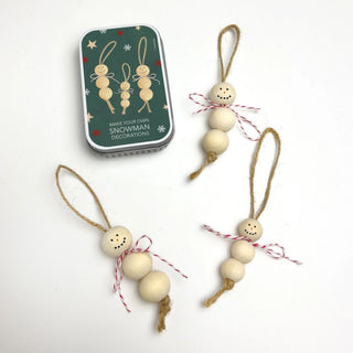 Cotton Twist Make Your Own Christmas Snowman Decorations