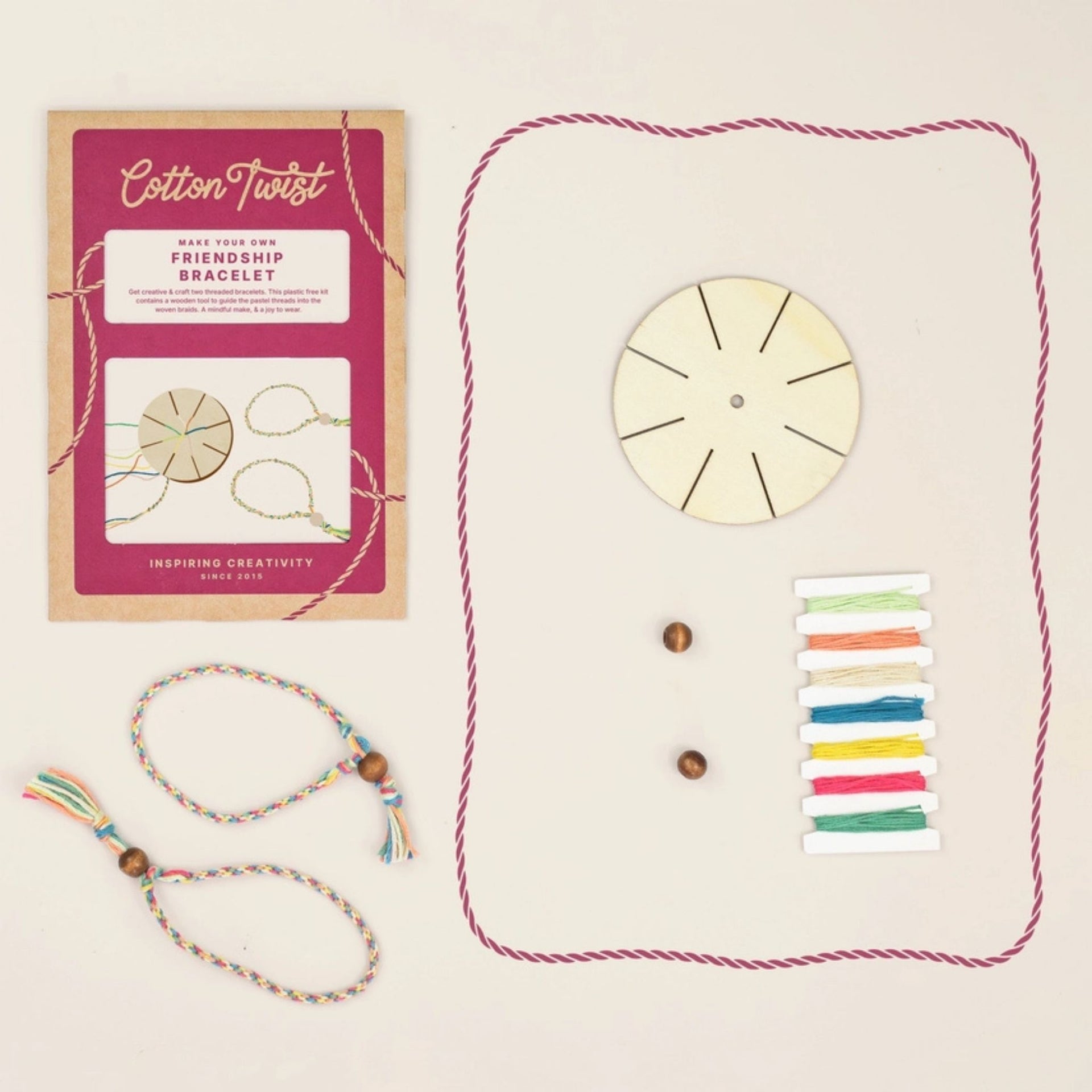 Cotton Twist Make Your Own Friendship Bracelet