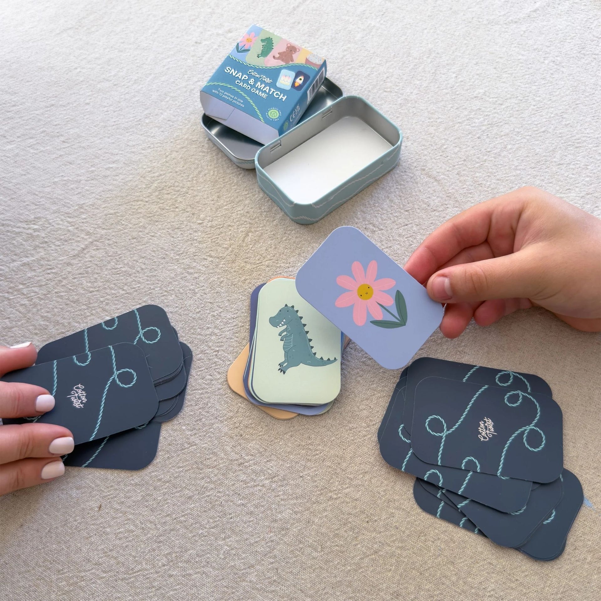 Cotton Twist Snap & Match Card Game