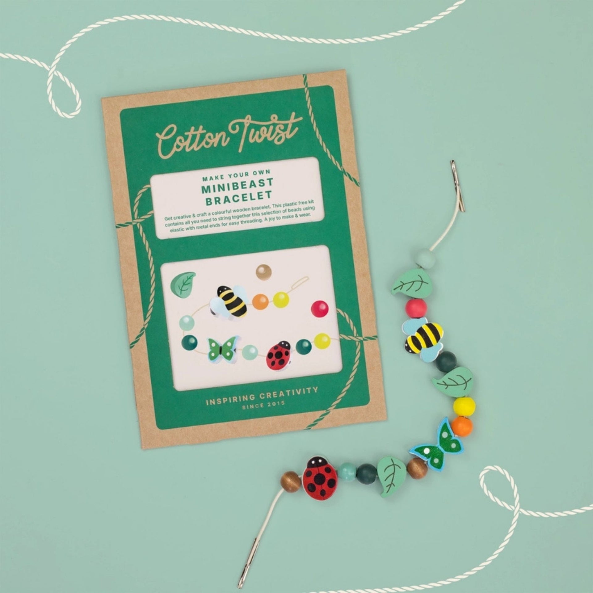 Cotton Twist Make Your Own Minibeast Bracelet