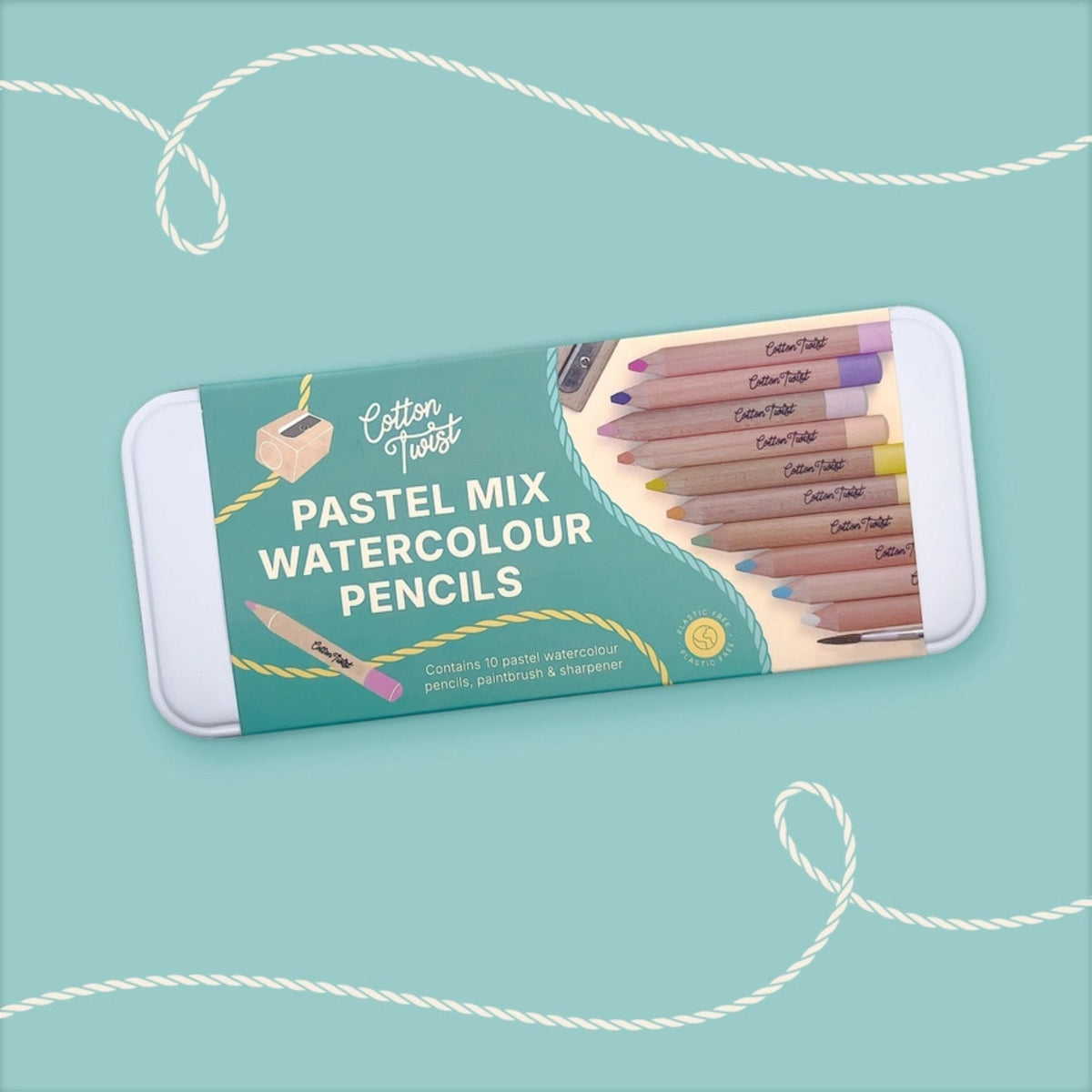 Pastel Watercolour Pencils Set