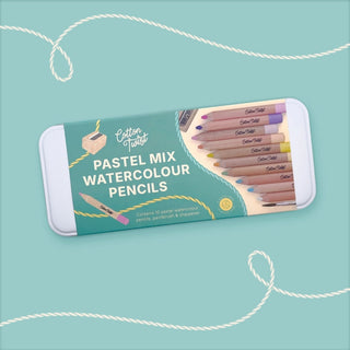 Cotton Twist Pastel Watercolour Pencils Set