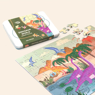 Cotton Twist Dinosaur World Jigsaw Puzzle